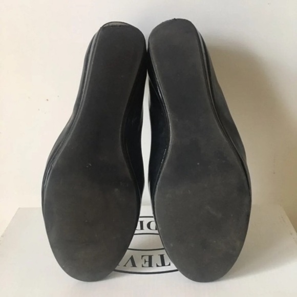 Steve Madden Black Patent P-Helio Ballet Flats - Picture 7 of 8